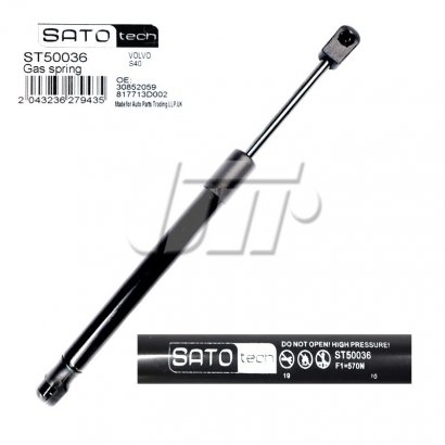 ST50036 Sato Tech SATO Амортизатор багажника, F=490N, L=29.8см, H=8.3см