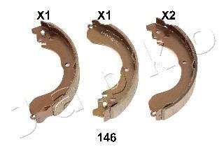 55146 Japko Колодки гальмівні задні Jeep Compass (MK49) (06 -)/Dodge Caliber (06 -)/Chrysler Sebring (00-10) (55146) JAPKO