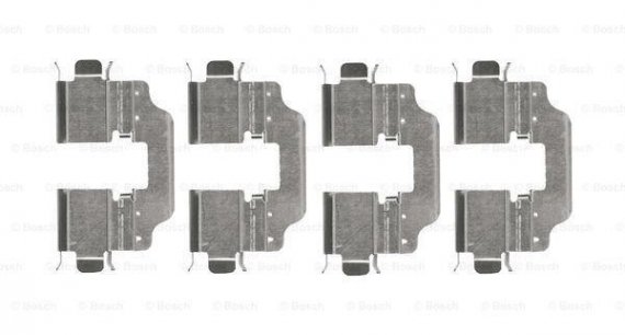Фото гальмівні аксесуари (Монтажний комп-кт колодки) BOSCH 1987474735 BOSCH 1987474735 BOSCH Гальмівні аксесуари (Монтажний комп-кт колодки) BOSCH