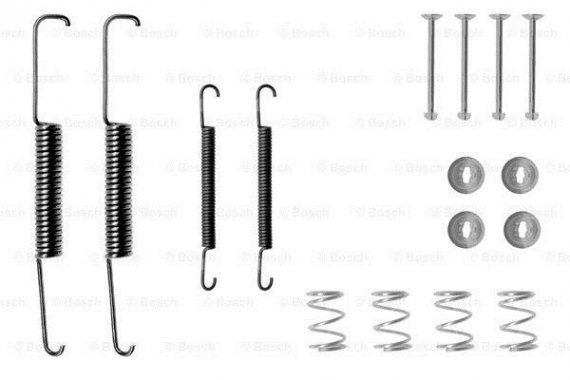 Фото гальмівні аксесуари (Монтажний комп-кт колодки) BOSCH 1987475046 BOSCH 1987475046 BOSCH Гальмівні аксесуари (Монтажний комп-кт колодки) BOSCH