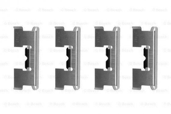 Фото гальмівні аксесуари (Монтажний комп-кт колодки) BOSCH 1987474346 BOSCH 1987474346 BOSCH Гальмівні аксесуари (Монтажний комп-кт колодки) BOSCH