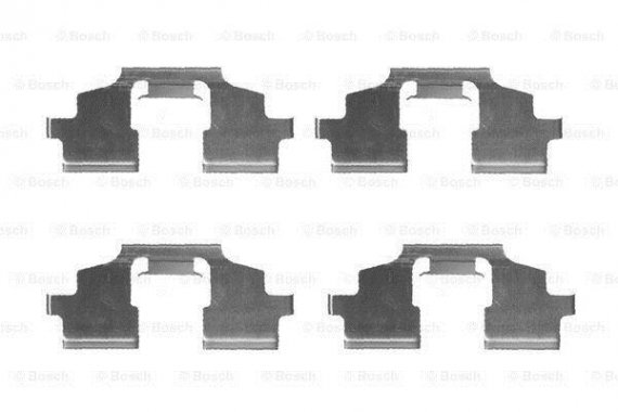 Фото гальмівні аксесуари (Монтажний комп-кт колодки) BOSCH 1987474429 BOSCH 1987474429 BOSCH Гальмівні аксесуари (Монтажний комп-кт колодки) BOSCH